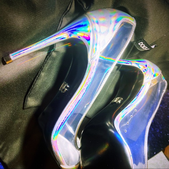 Dolce & Gabbana Cardinale Iridescente pointed-toe Pumps (Actual size 4 !!!!) - Picture 12 of 16